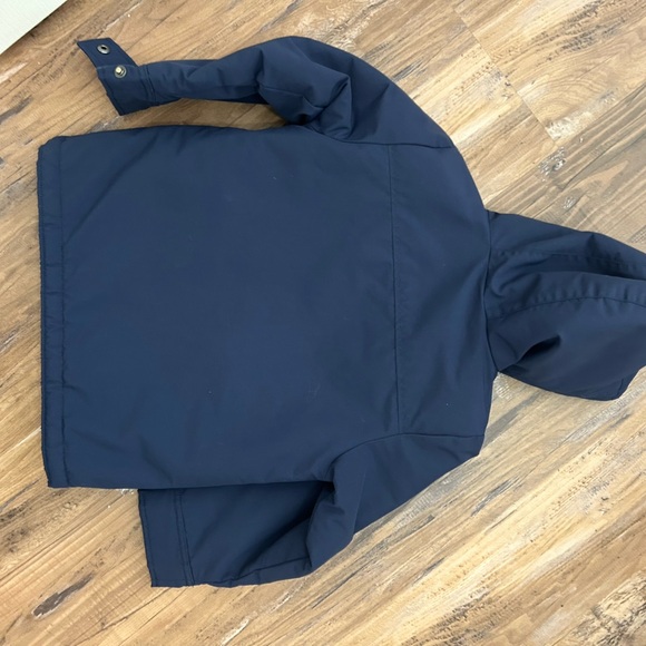 Patagonia Kids Navy Hooded Puffer Jacket - Picture 7 of 7